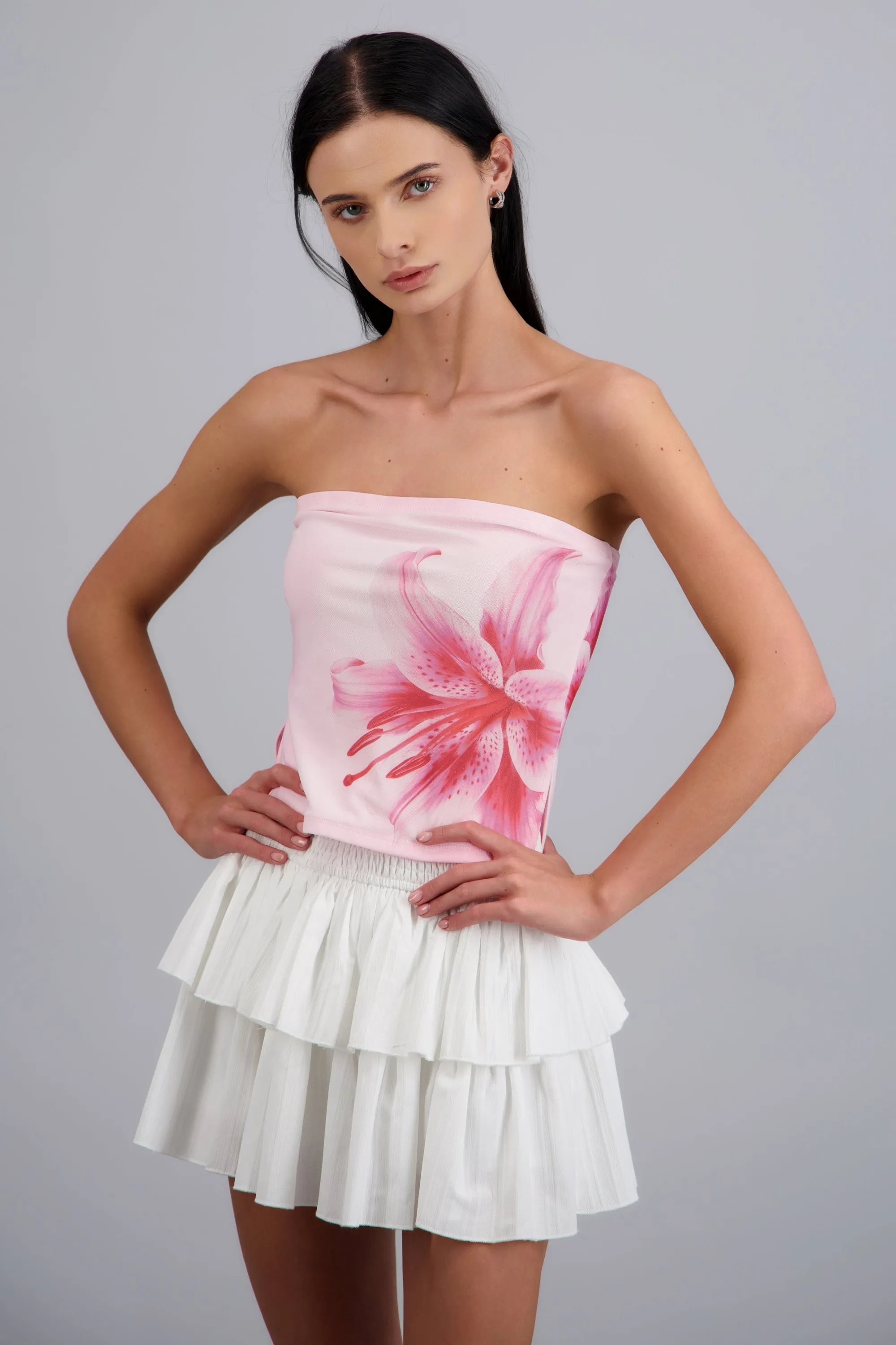 Top mesh estampado flor sold by Shasa product image thumbnail 2