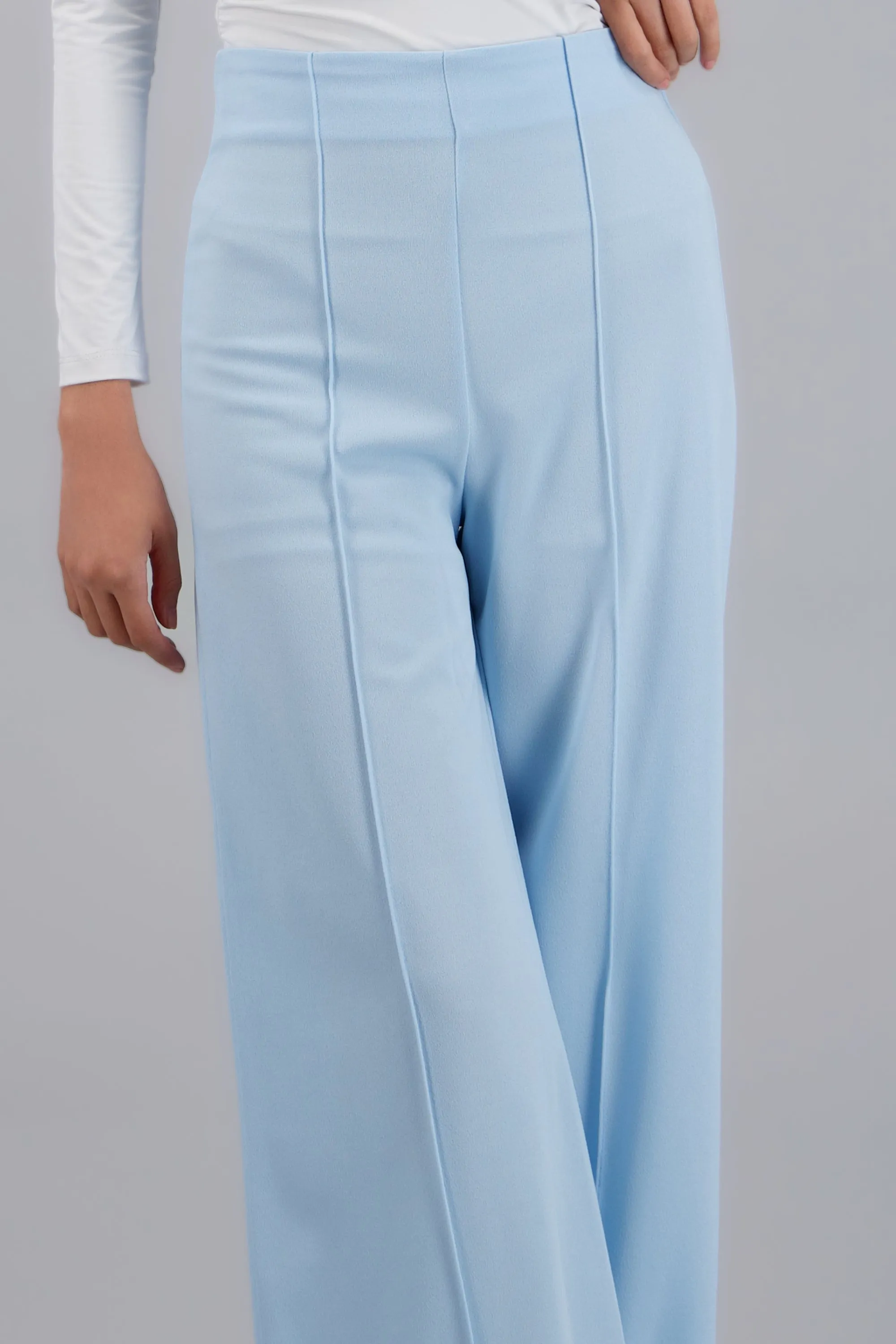 Pantalón Wide Leg Cintura Alta Costuras sold by Shasa product image thumbnail 5