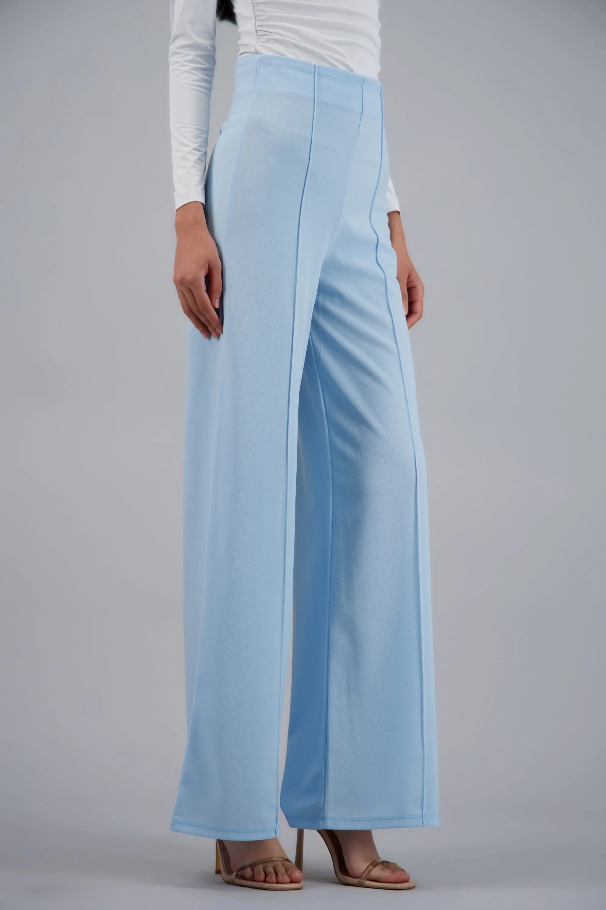 Pantalón Wide Leg Cintura Alta Costuras sold by Shasa product image thumbnail 3