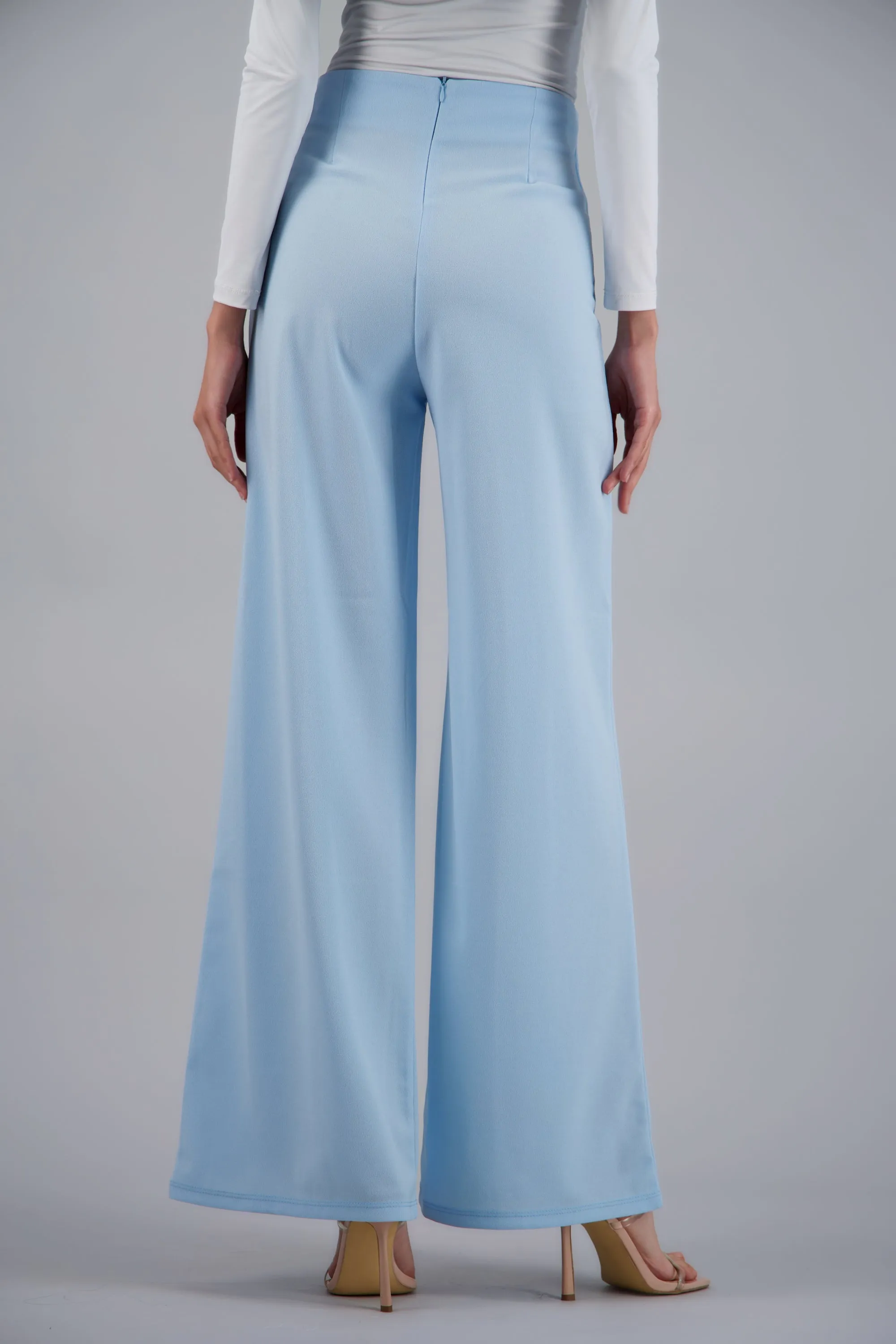 Pantalón Wide Leg Cintura Alta Costuras sold by Shasa product image thumbnail 4