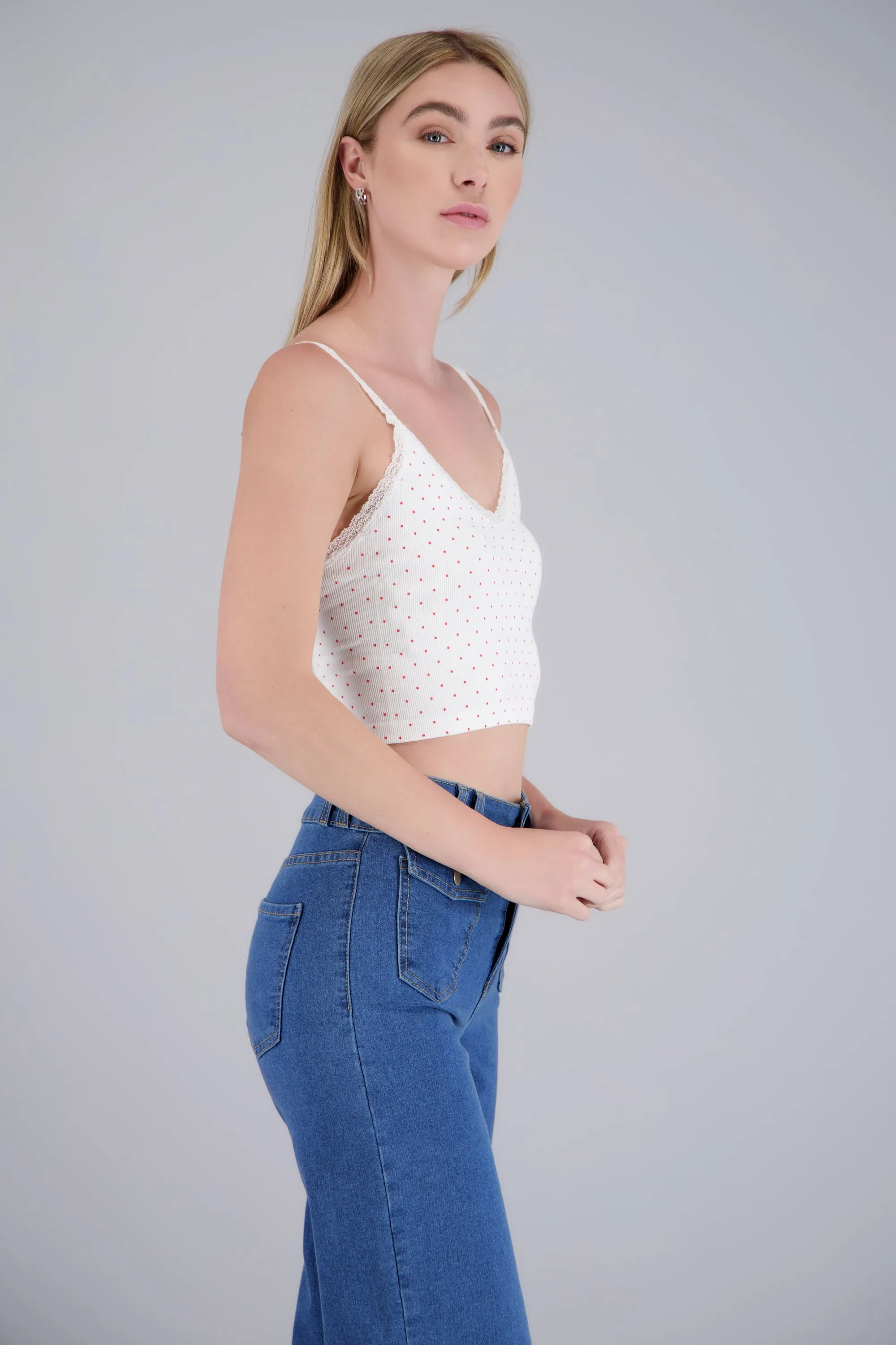 Tanktop seamless detalle polkadots sold by Shasa product image thumbnail 2