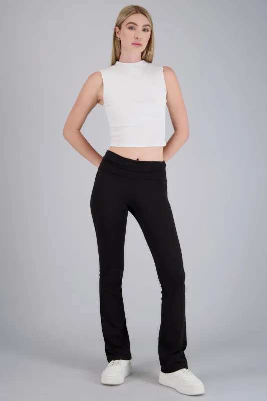 leggings corte recto pretina ancha made by Shasa