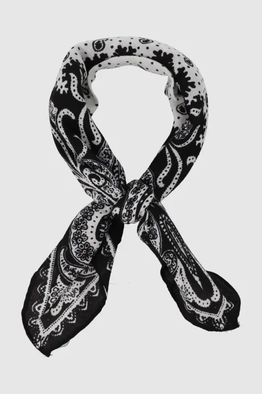 Pañuelo paisleys contorno made by Shasa