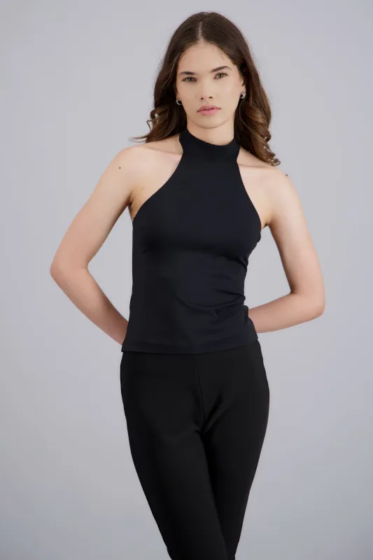 Top cuello alto seamless made by Shasa