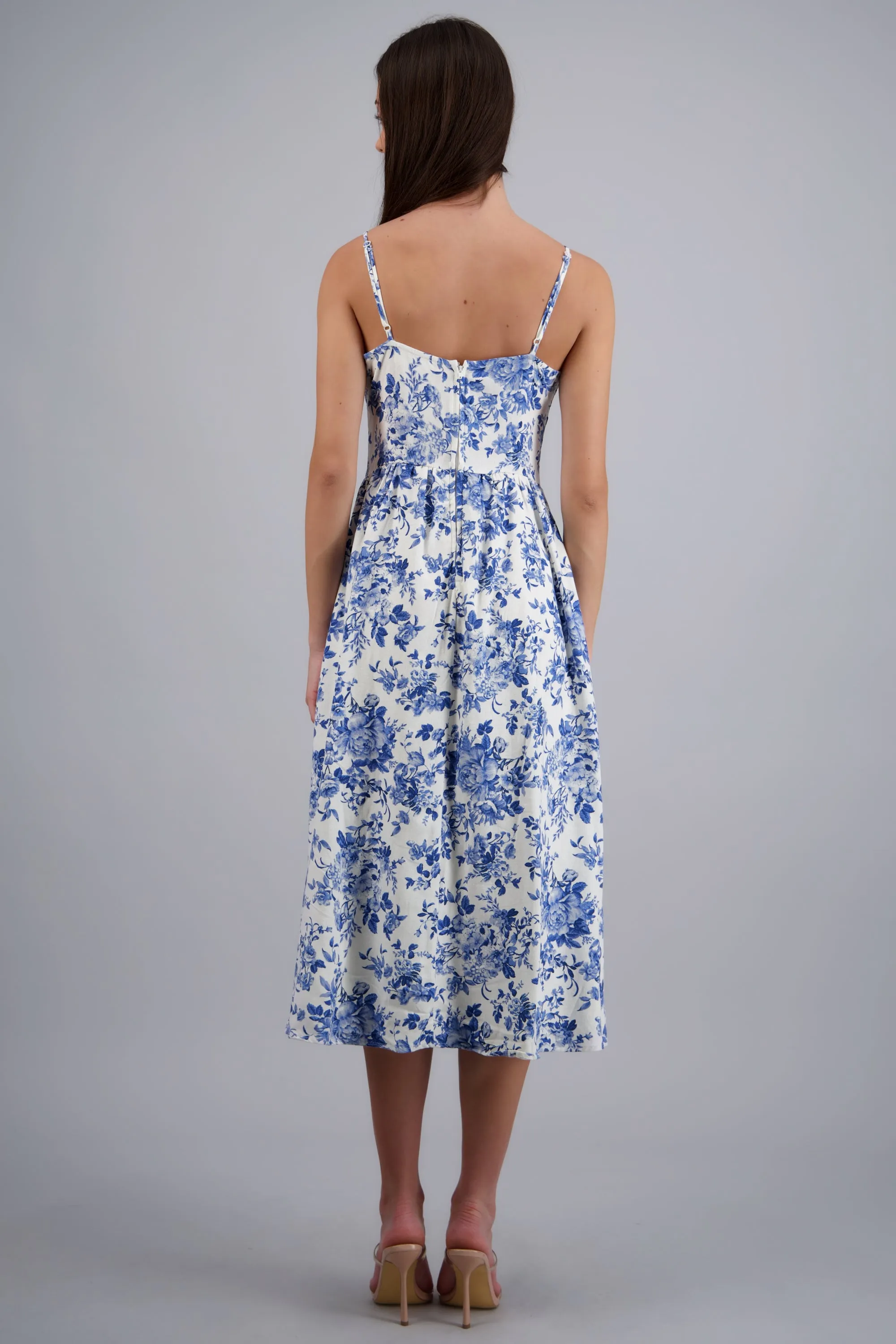 VESTIDO MAXI ESTAMPADO LINO sold by Shasa product image thumbnail 4