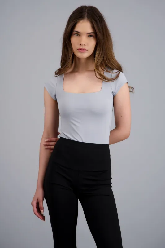 Bodysuit escote caudrado made by Shasa