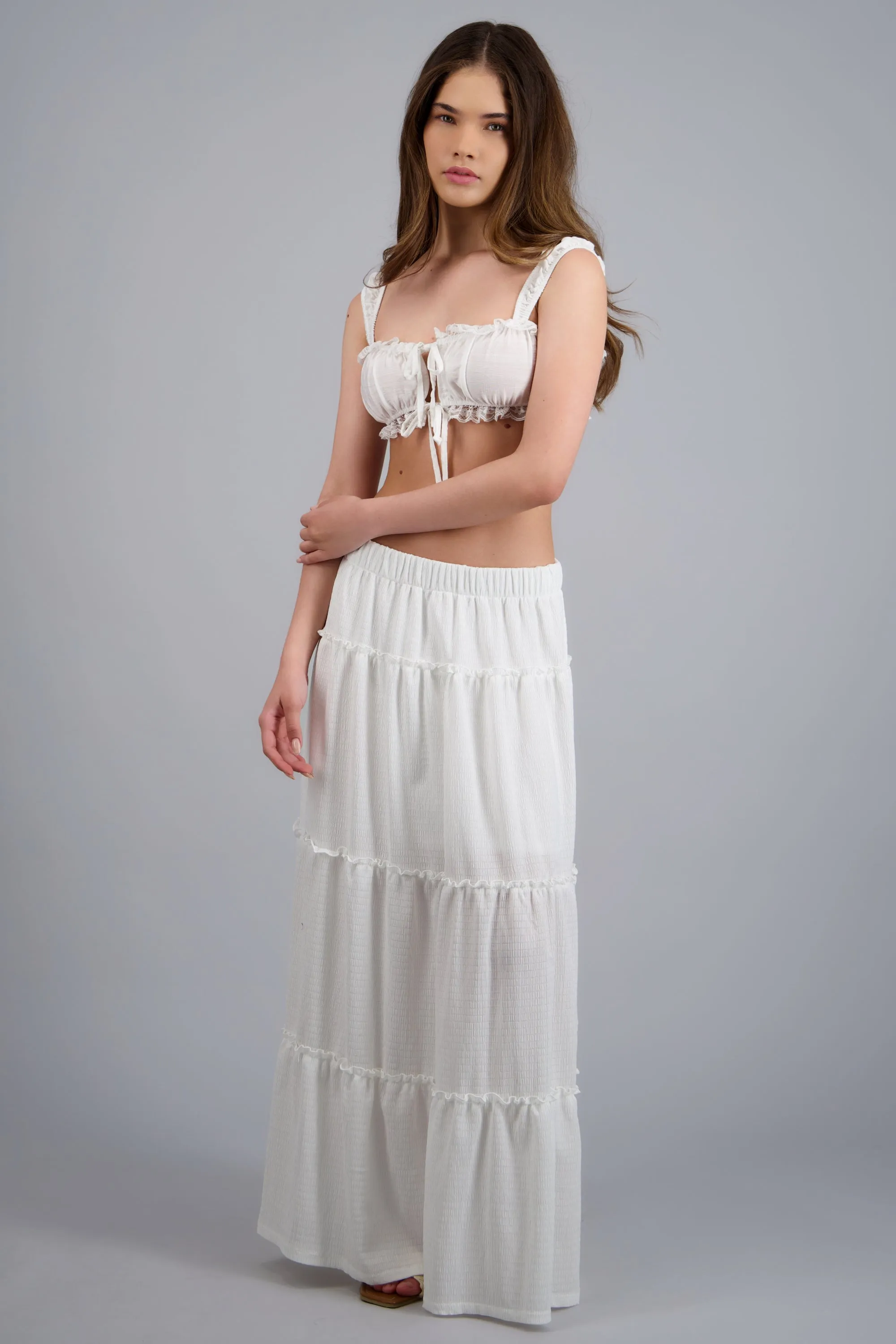 Falda maxi detalle olanes sold by Shasa product image thumbnail 3