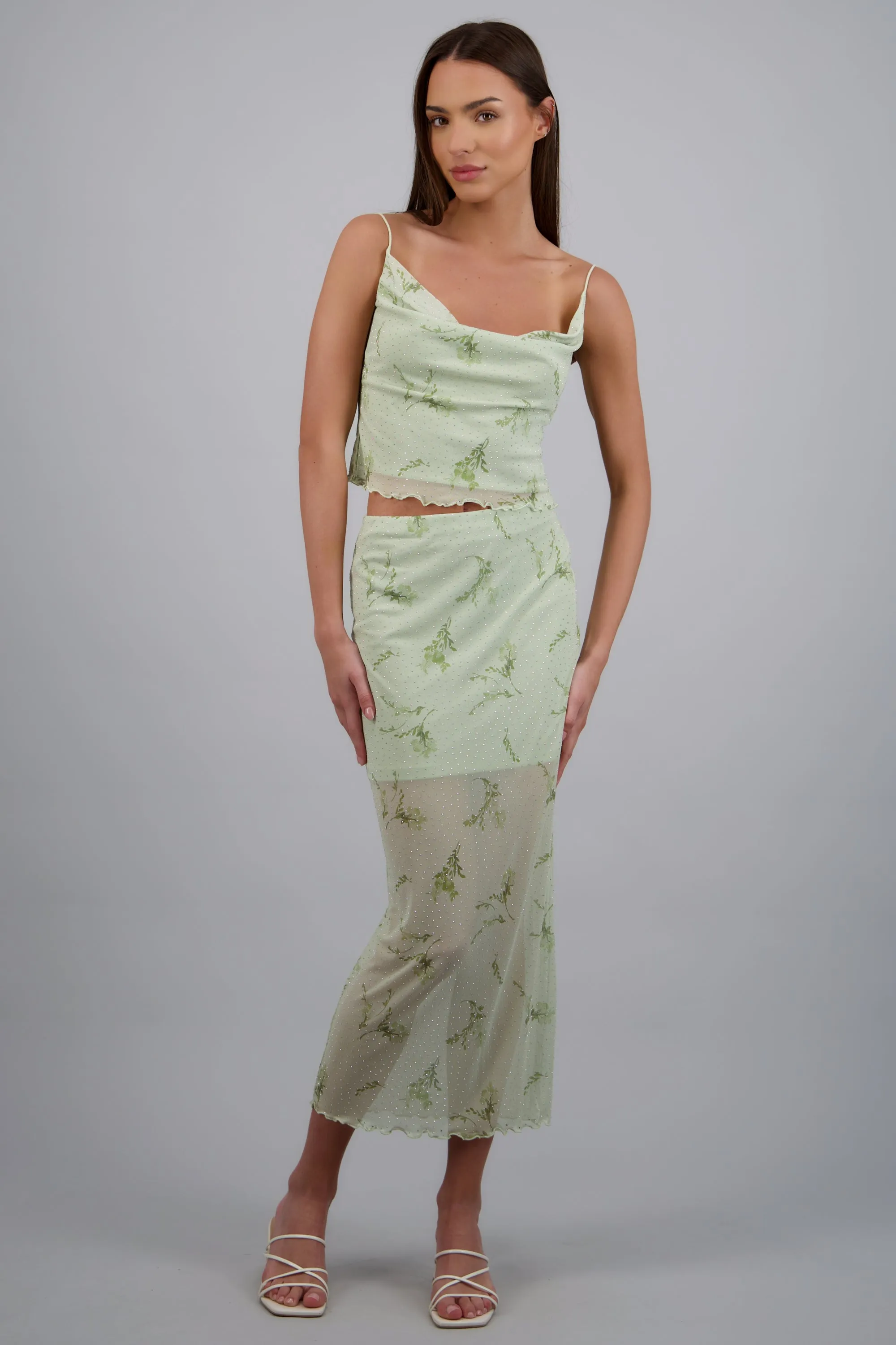 Falda estampado flores sold by Shasa product image thumbnail 3