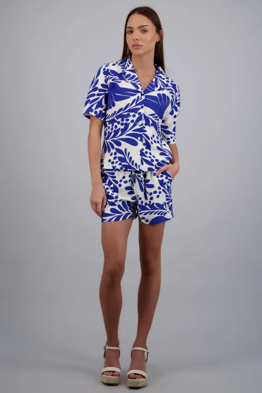 Camisa de maxi estampado made by Shasa