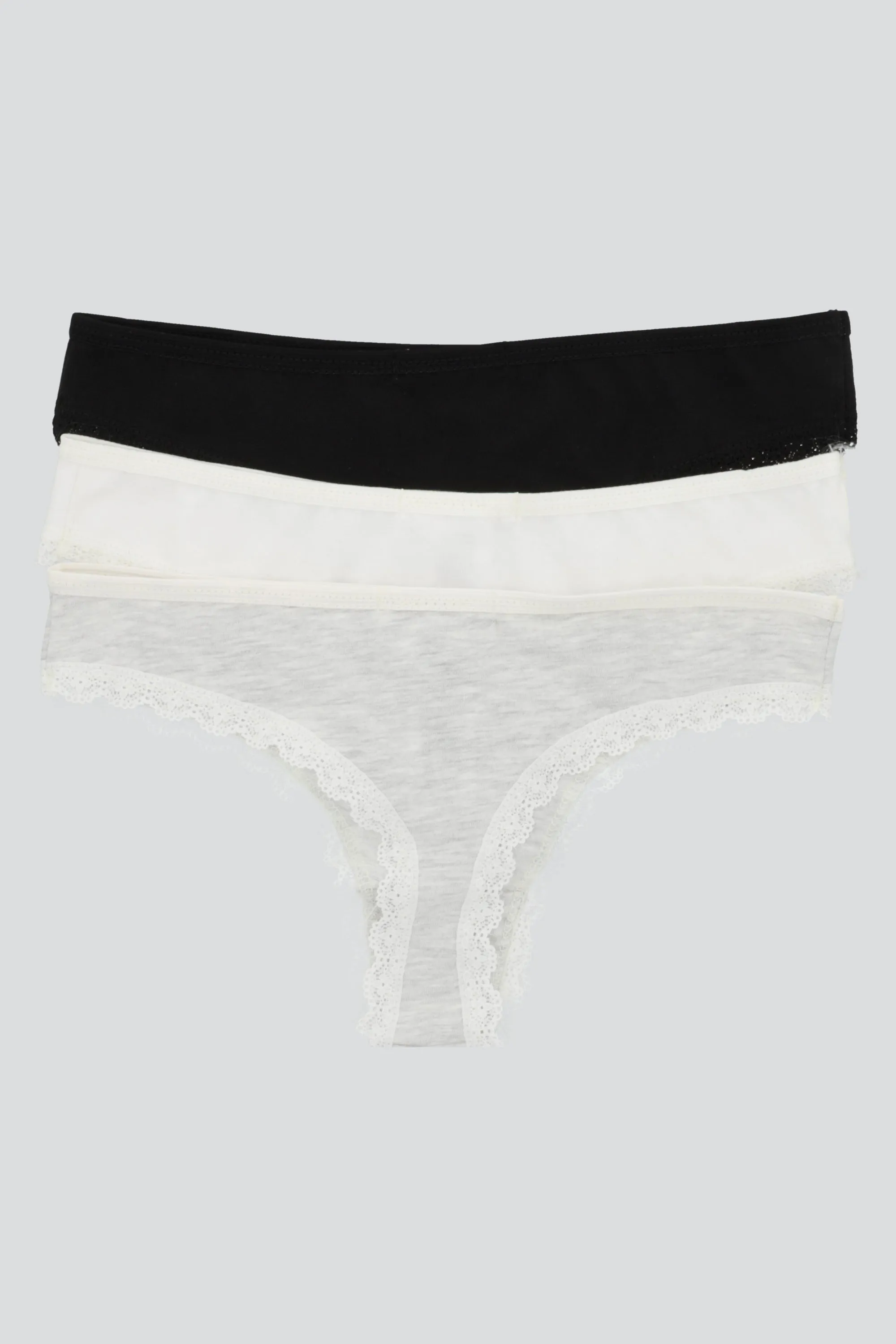 Tripack tanga básica bordes encaje sold by Shasa product image thumbnail 2