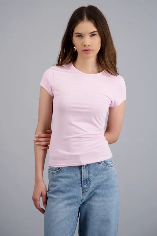 Top manga corta liso made by Shasa