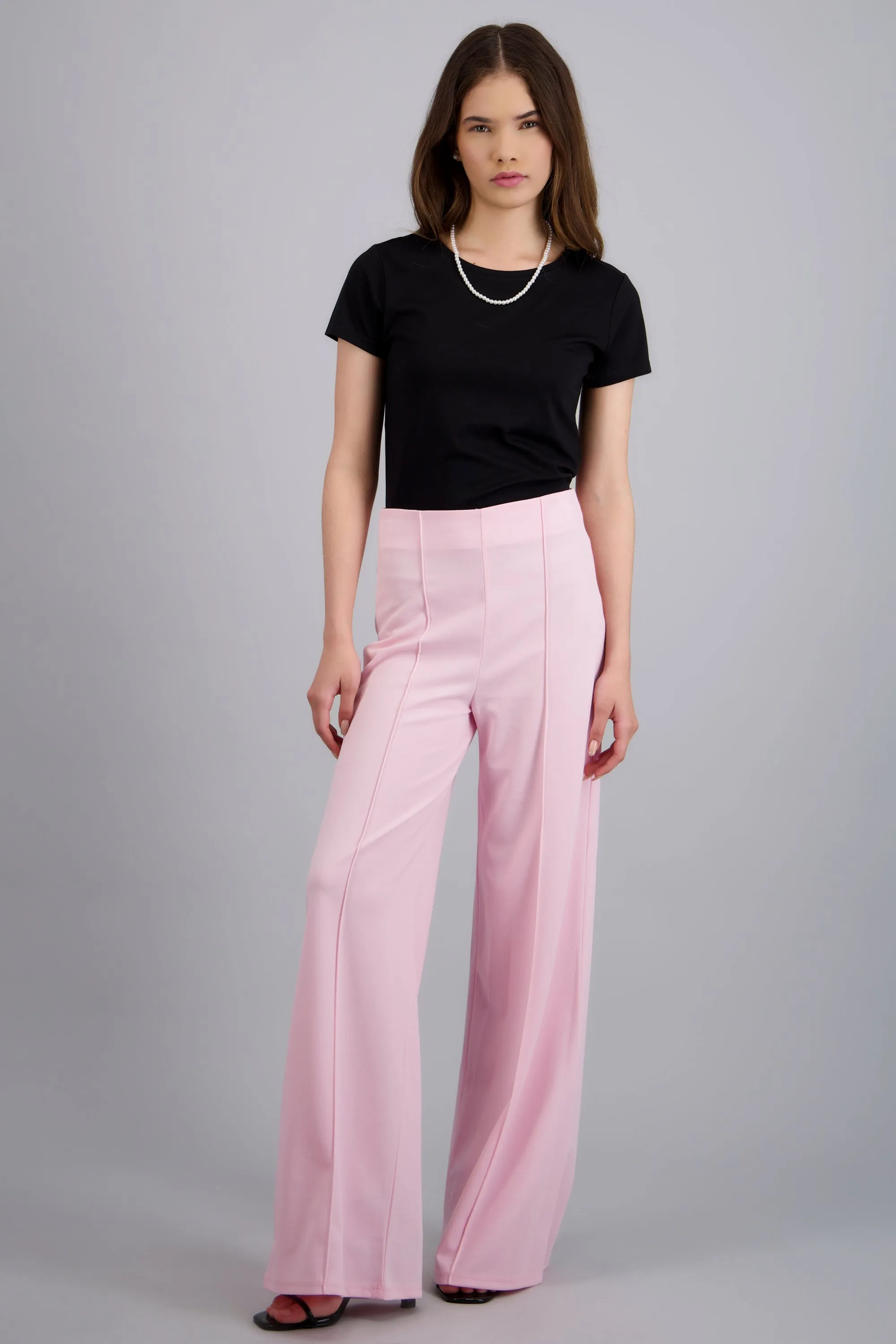 Pantalón Wide Leg Cintura Alta Costuras sold by Shasa product image thumbnail 3