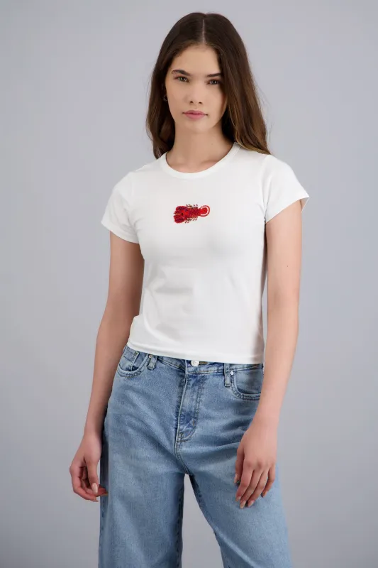 T-shirt detalle langosta made by Shasa