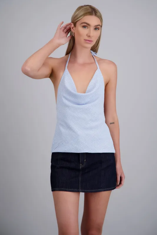 Top espalda descubierta halter made by Shasa