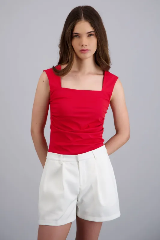 Top tirantes escote cuadrado made by Shasa