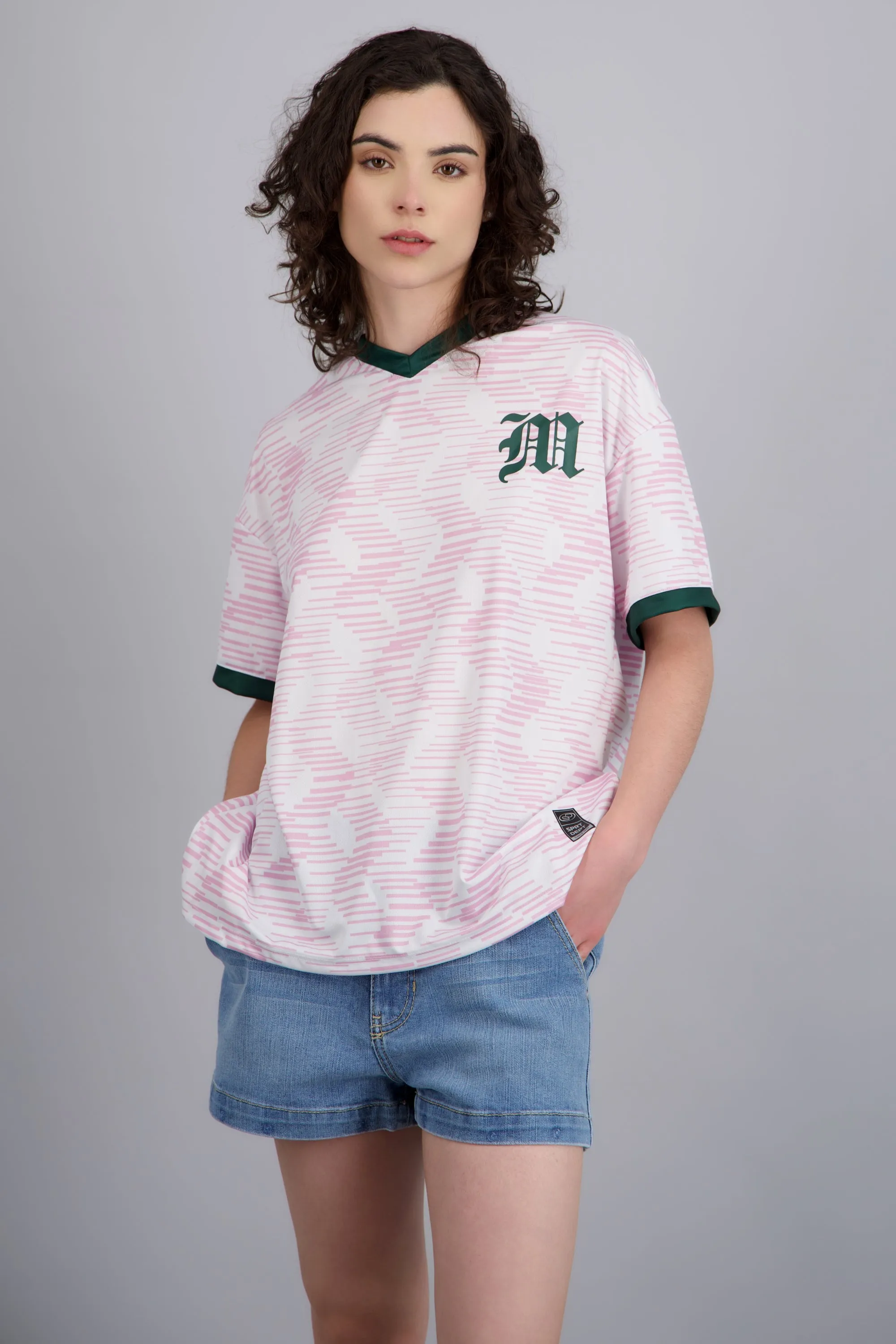 Playera deportiva México gráfico líneas sold by Shasa product image thumbnail 3