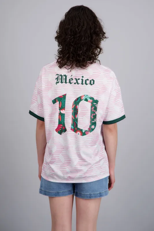 Playera deportiva México gráfico líneas made by Shasa