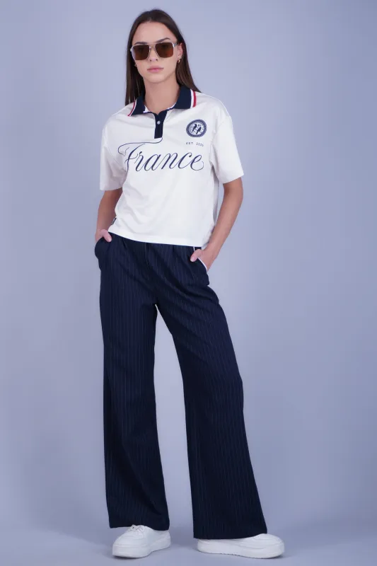 Jersey polo fit boxy Francia made by Shasa