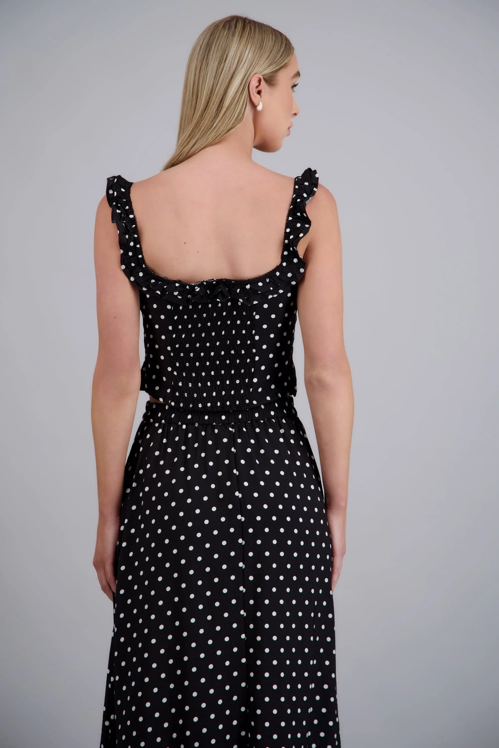 Blusa pliegues cintura polka dots sold by Shasa product image thumbnail 4