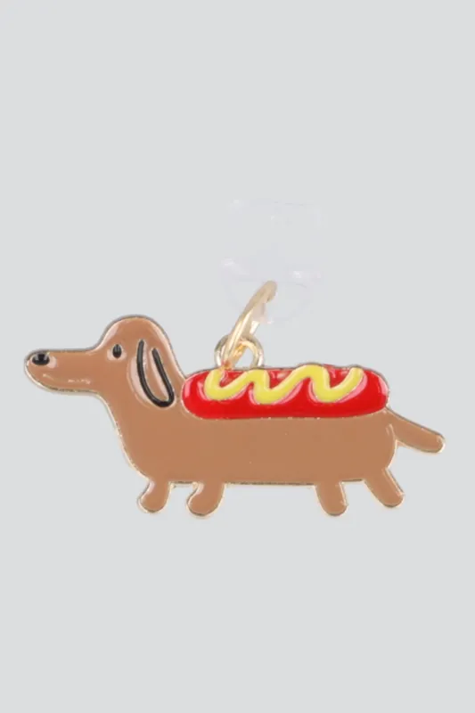 Cel Charm perro salchicha tipo c made by Shasa