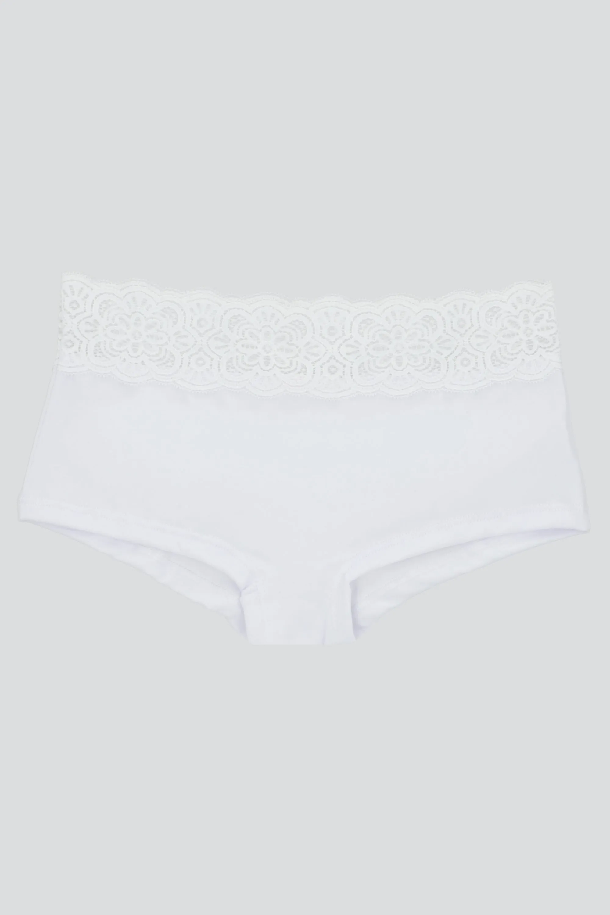 Boxer detalle pretina encaje sold by Shasa