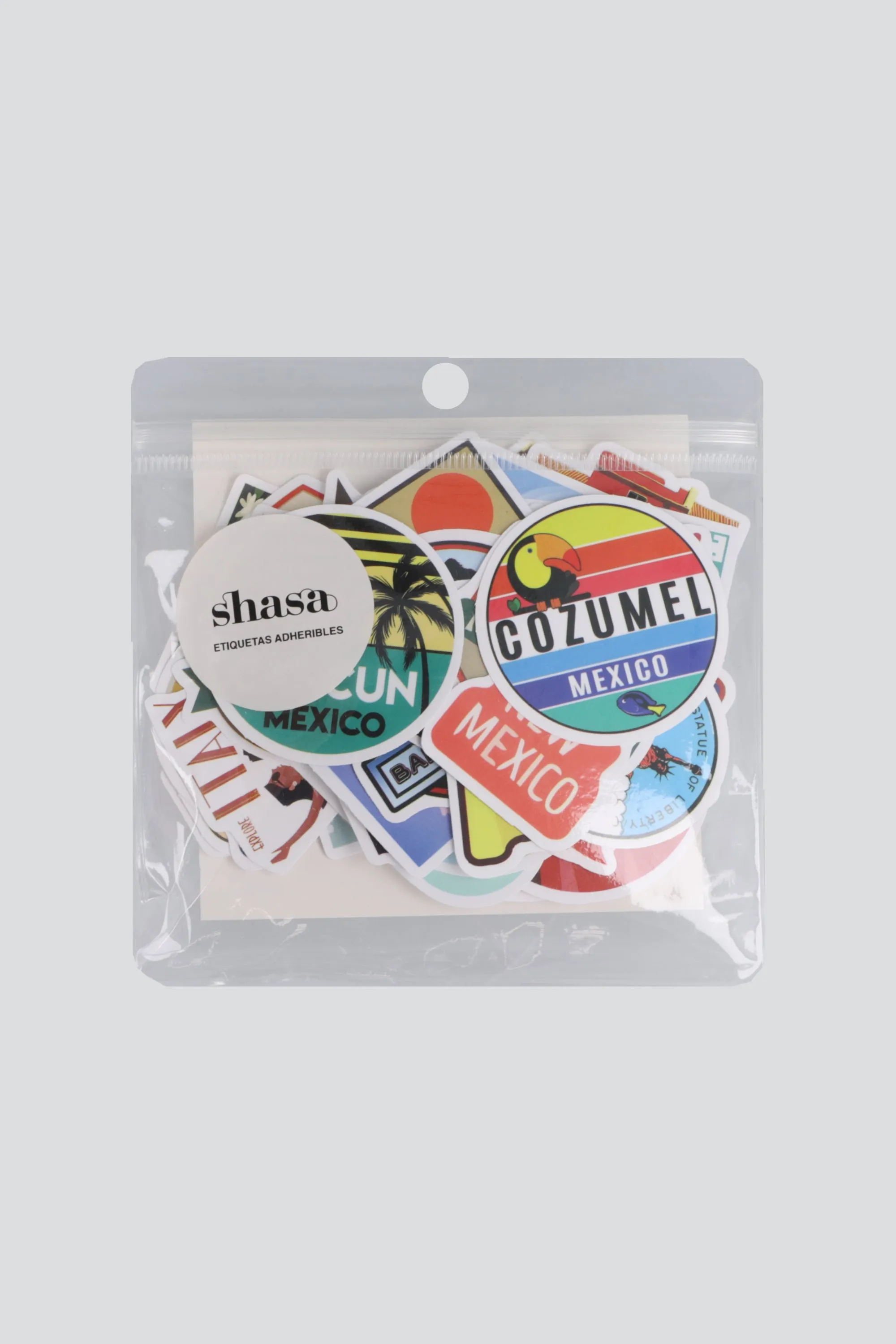 Set 50 stickers ciudades sold by Shasa product image thumbnail 2