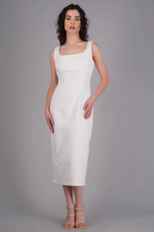 Vestido bodycon denim made by Shasa