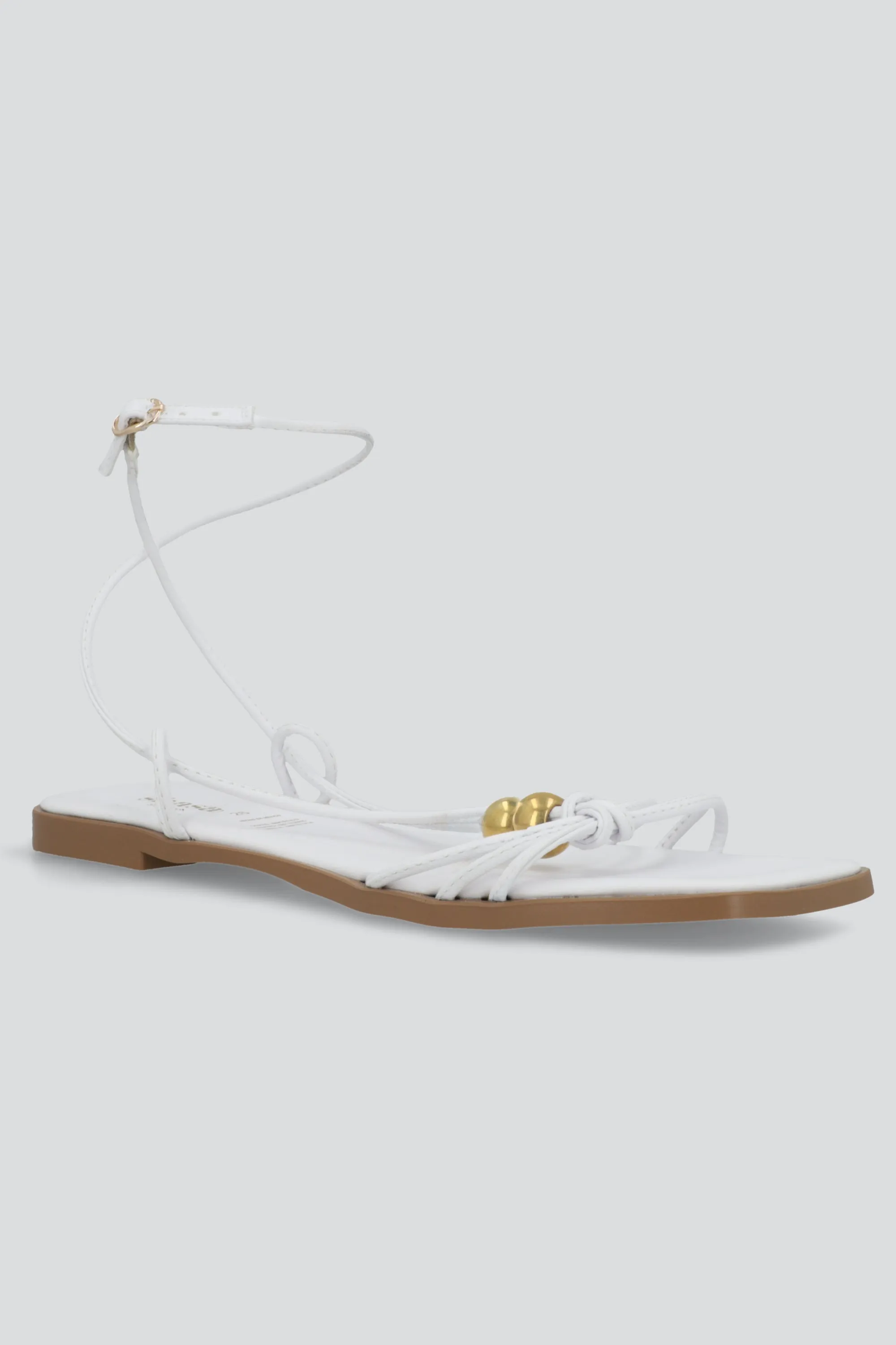 Sandalia tiras aplicacion metalica sold by Shasa product image thumbnail 4
