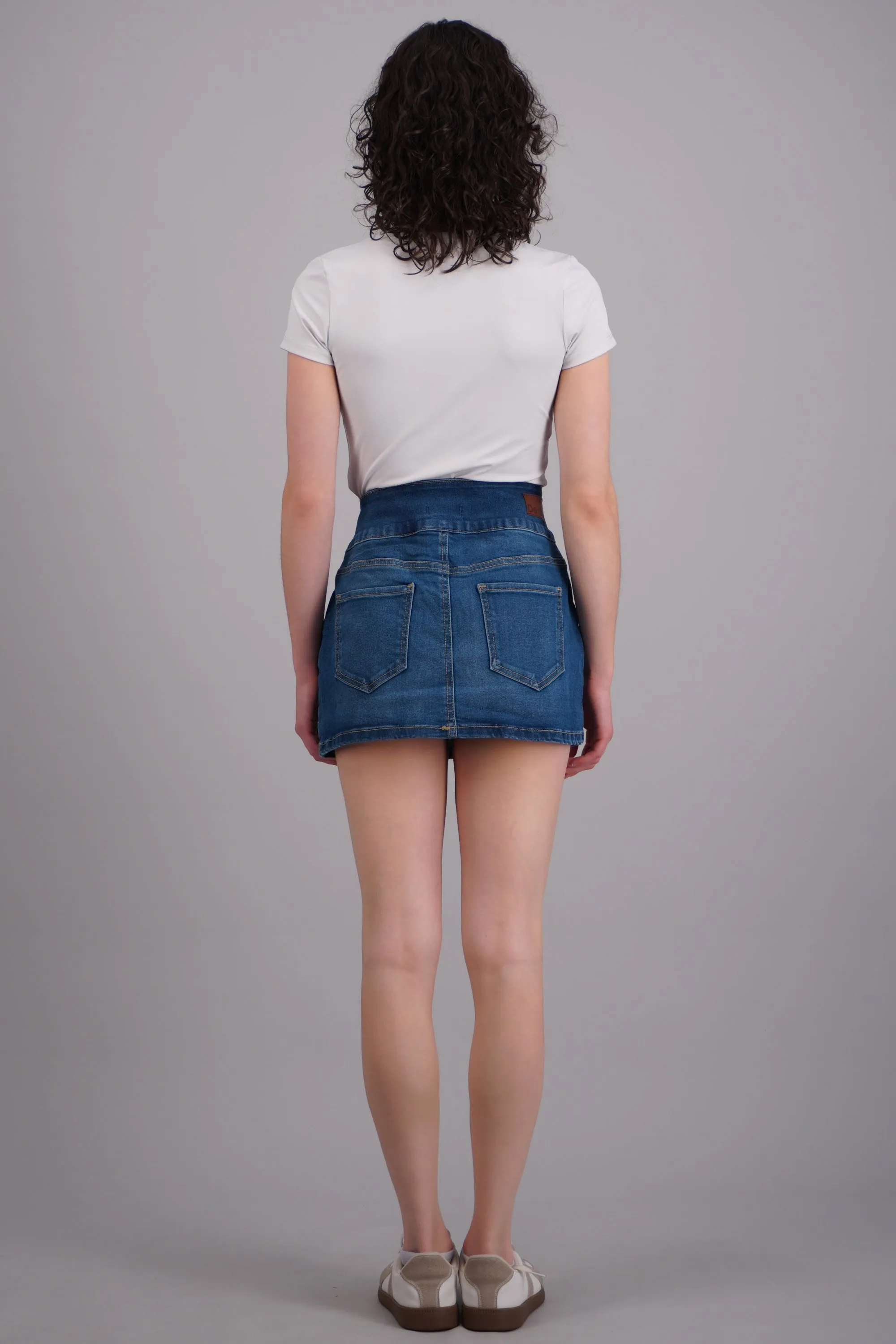 Skort denim pretina ancha sold by Shasa product image thumbnail 4