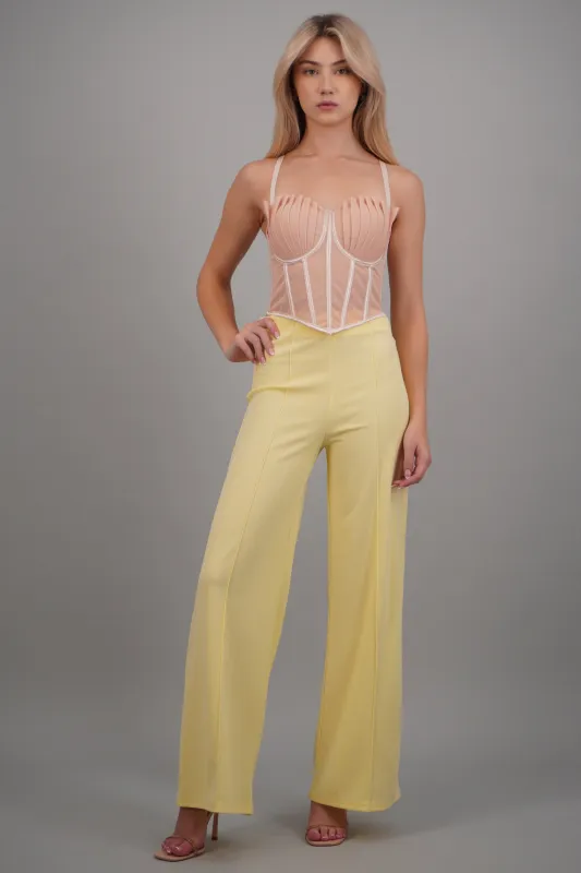 Corset varillas det plisado copas made by Shasa