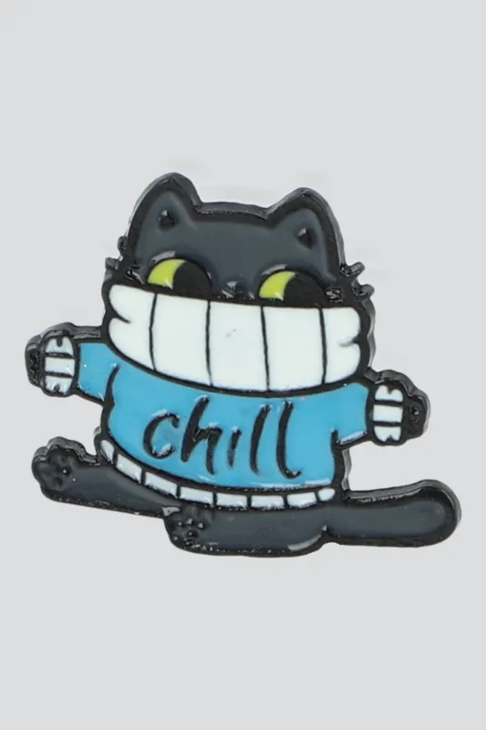 Pin gatito sueter chill made by Shasa