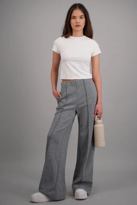 Pants corte recto liso made by Shasa