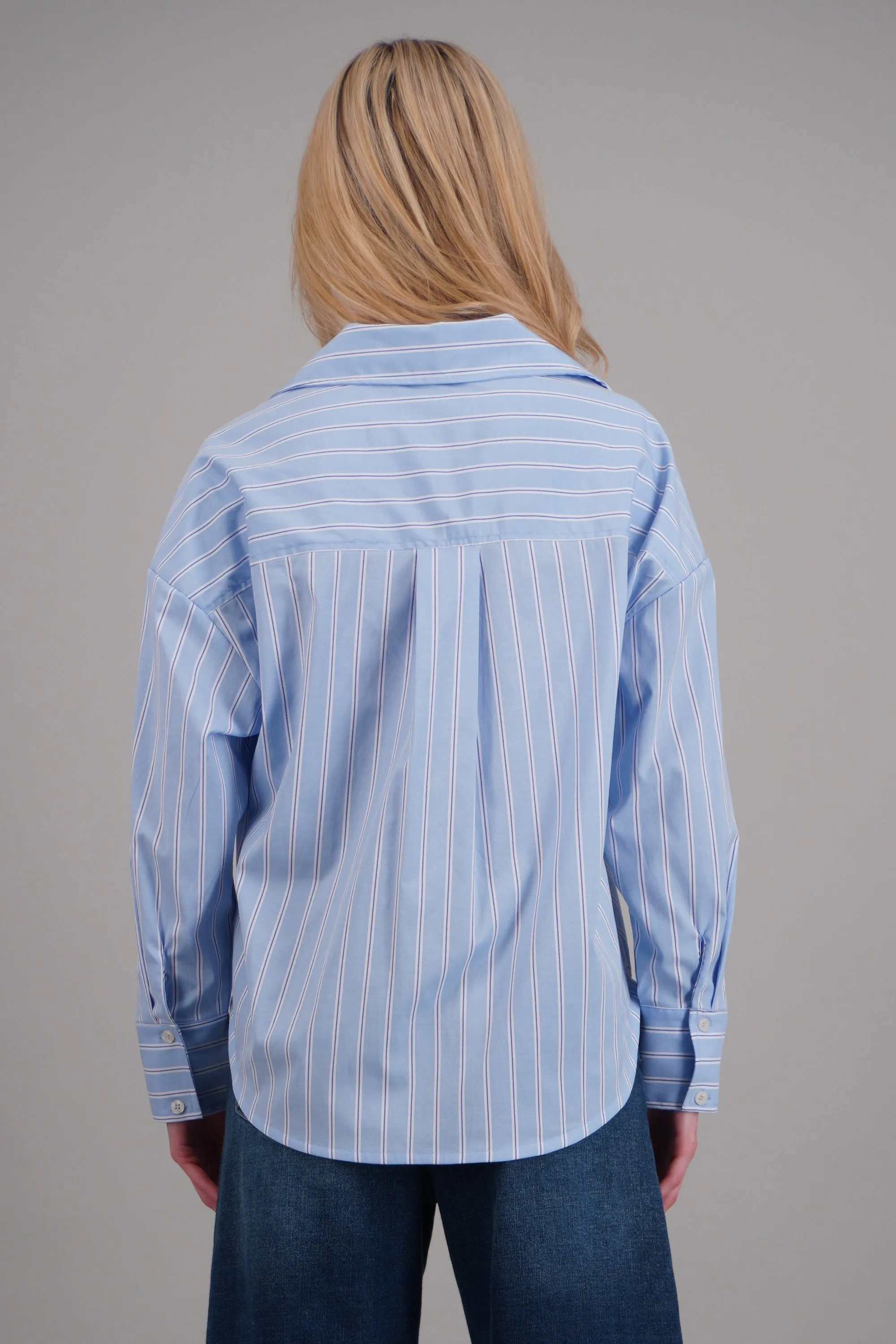 camisa oversize rayas sold by Shasa product image thumbnail 4