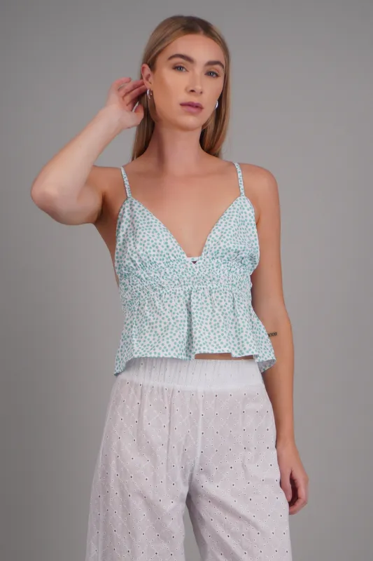 Top Tirante polka dots made by Shasa