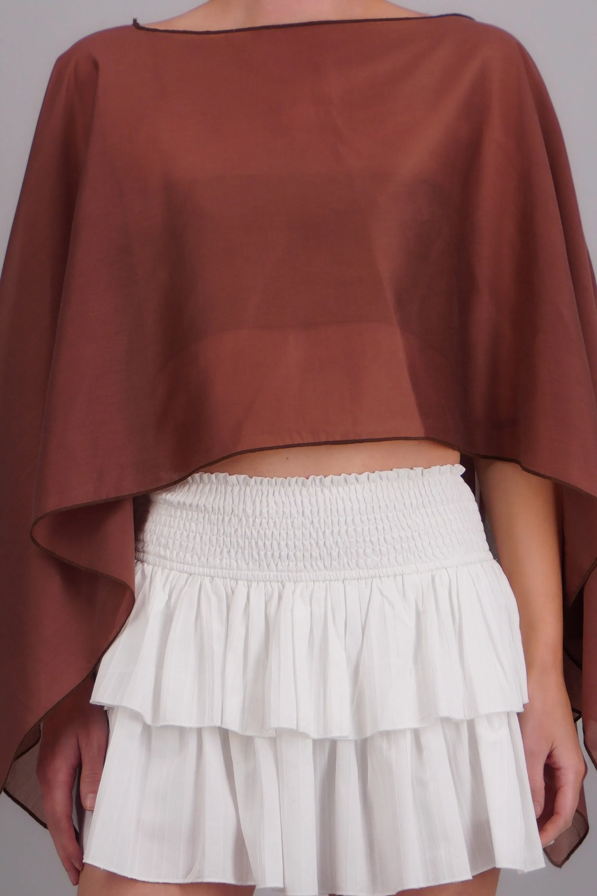 Blusa transparente gasa sold by Shasa product image thumbnail 5