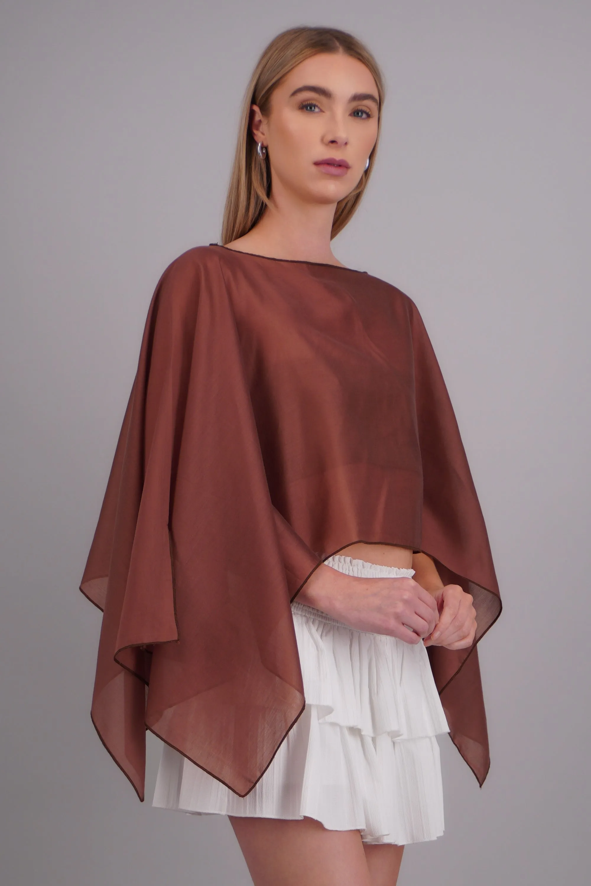 Blusa transparente gasa sold by Shasa product image thumbnail 2