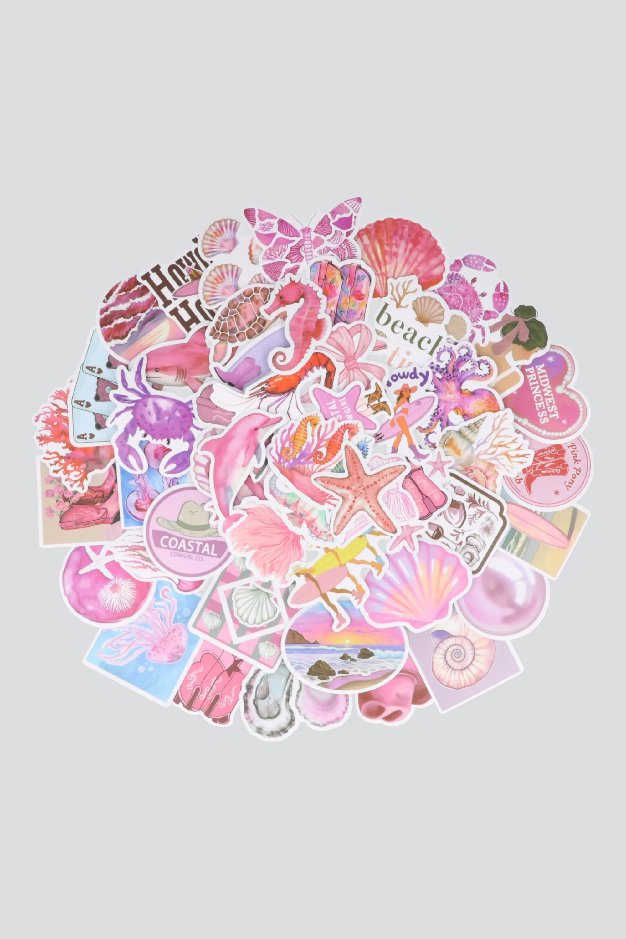 Set 50 stickers verano sold by Shasa