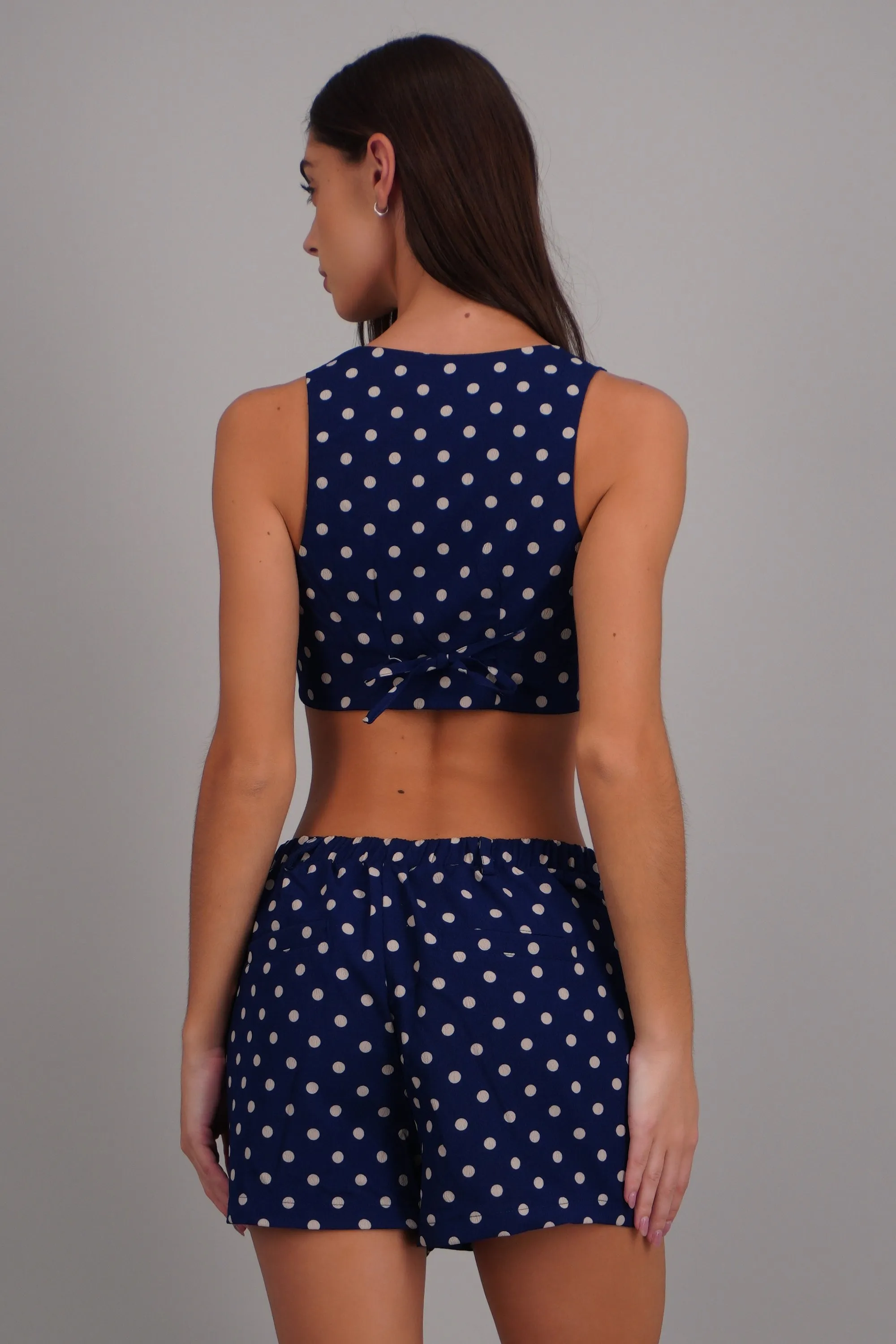 Chaleco sastre polka dots sold by Shasa product image thumbnail 4