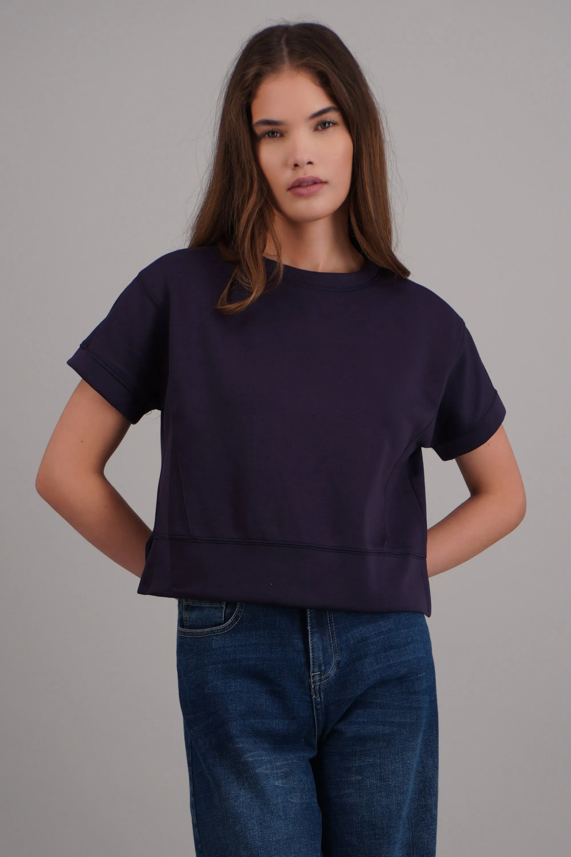 Playera básica tacto suave sold by Shasa product image thumbnail 3