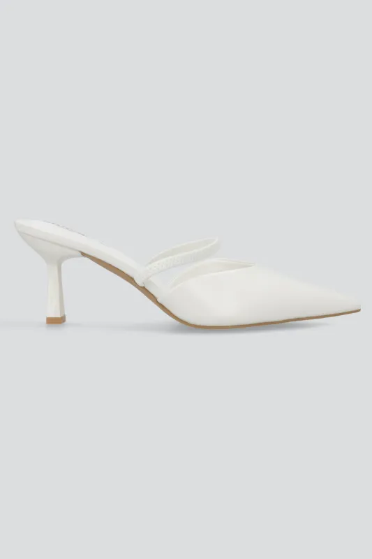 Tacon pointy liso sling back made by Shasa