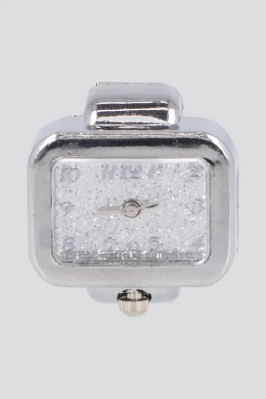 Anillo reloj cuadrado made by Shasa