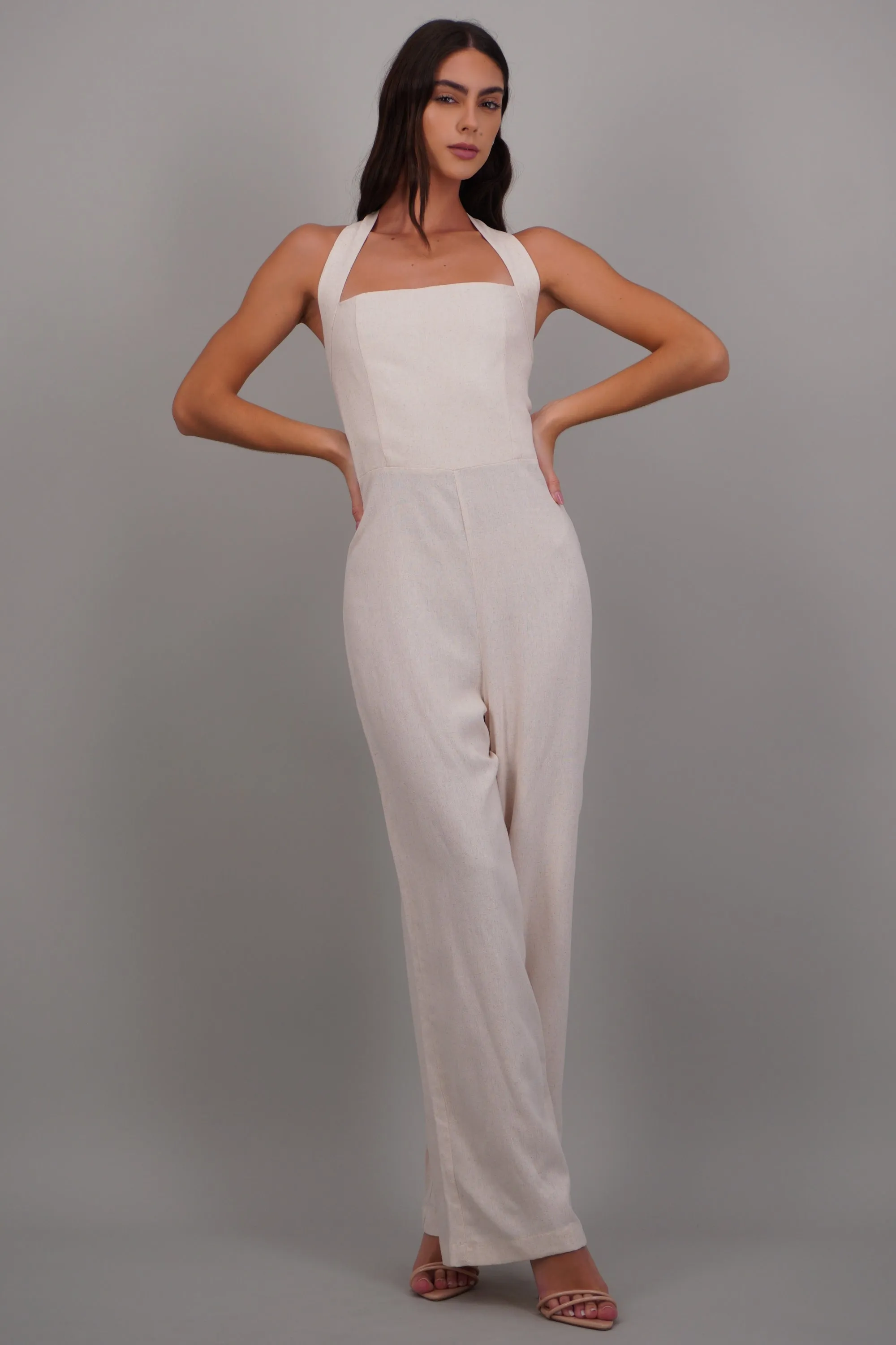Jumpsuit tirantes detalle smock en espalda sold by Shasa product image thumbnail 3