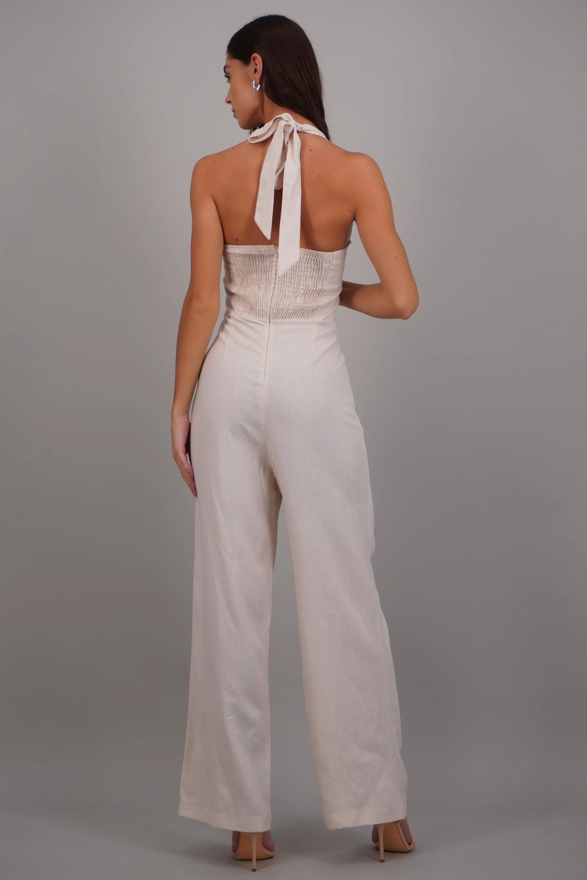 Jumpsuit tirantes detalle smock en espalda sold by Shasa product image thumbnail 4