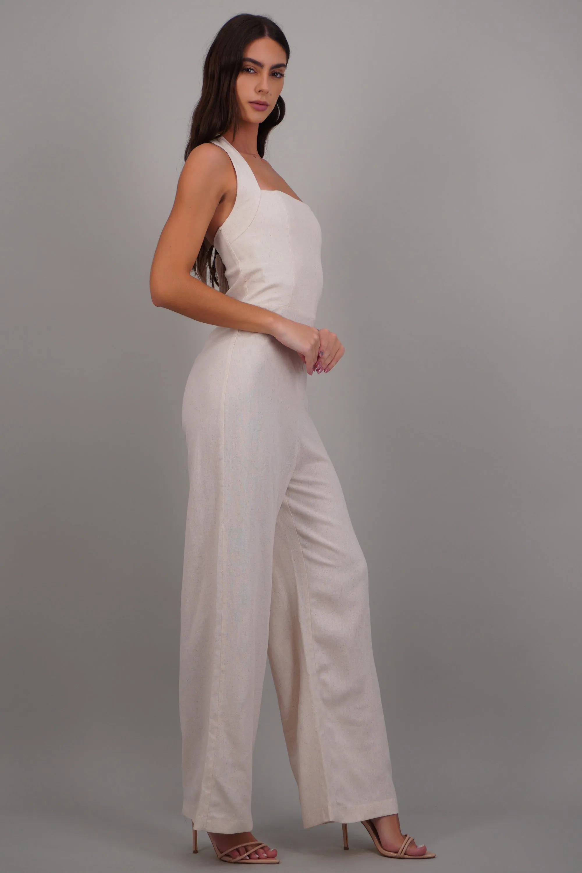 Jumpsuit tirantes detalle smock en espalda sold by Shasa product image thumbnail 2