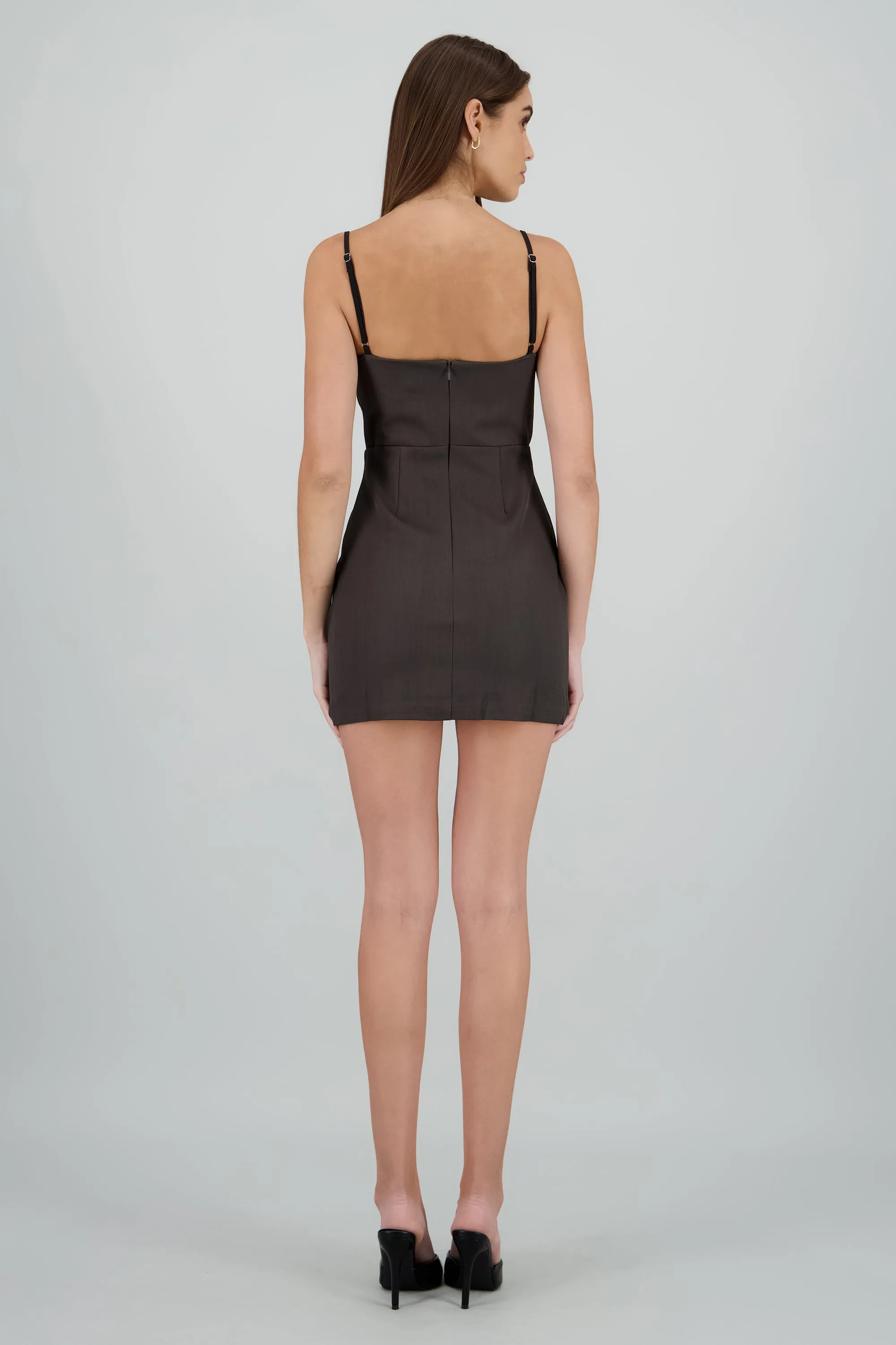 Vestido detalle corset contraste tirantes sold by Shasa product image thumbnail 4