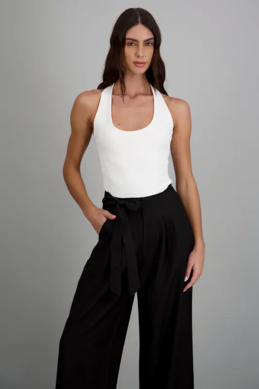 Body halter escote redondo made by Shasa