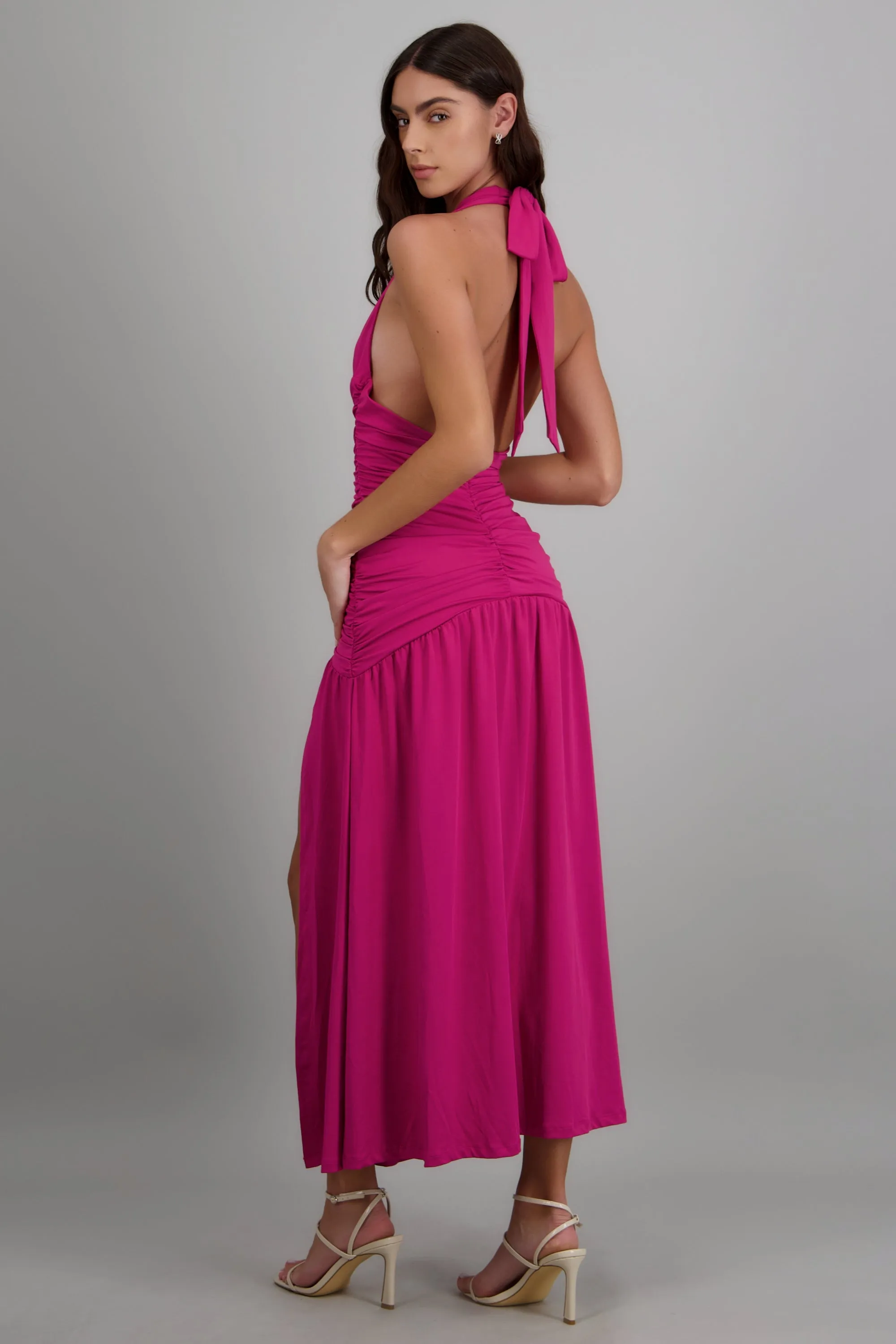 Vestido maxi liso sold by Shasa product image thumbnail 4