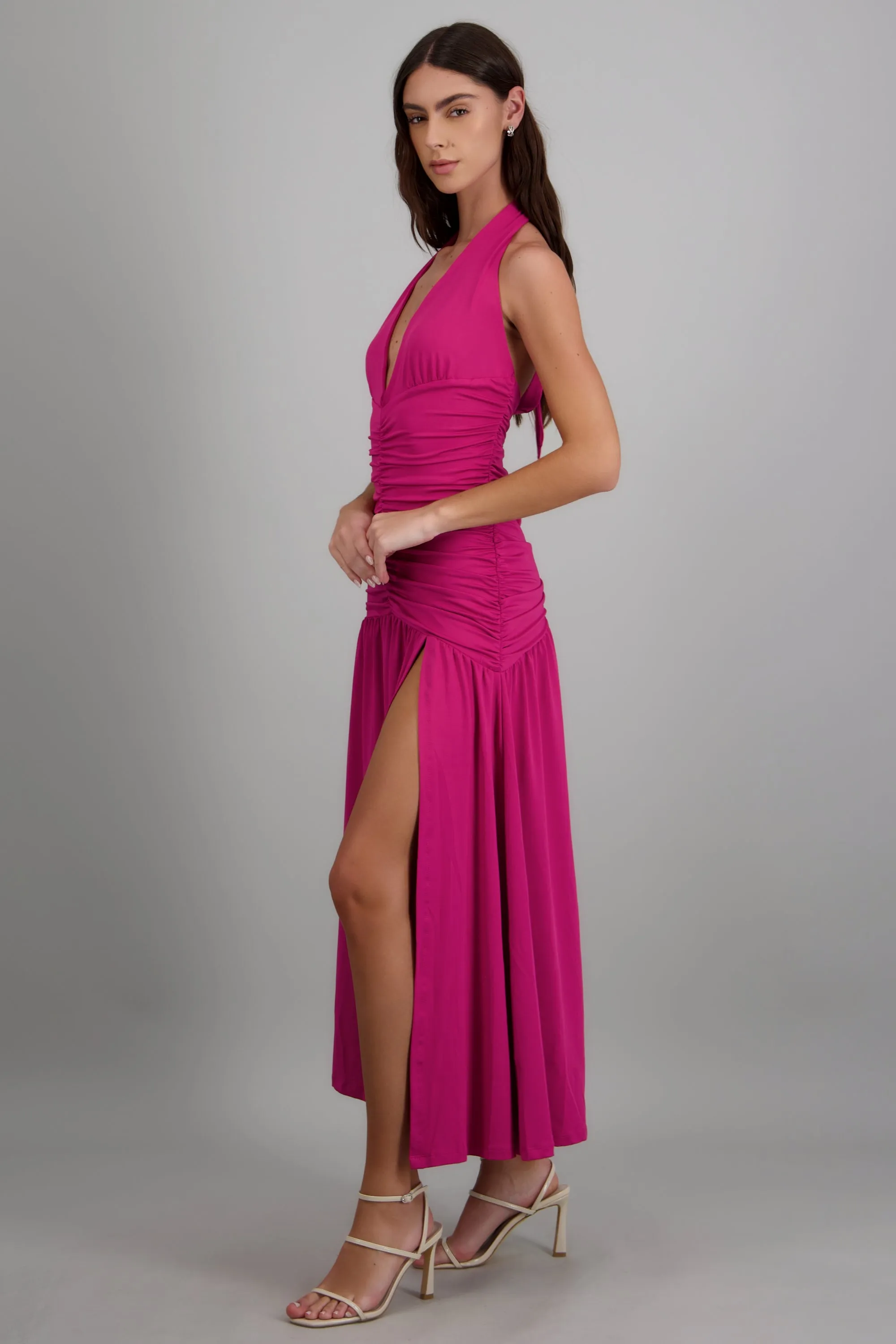 Vestido maxi liso sold by Shasa product image thumbnail 2