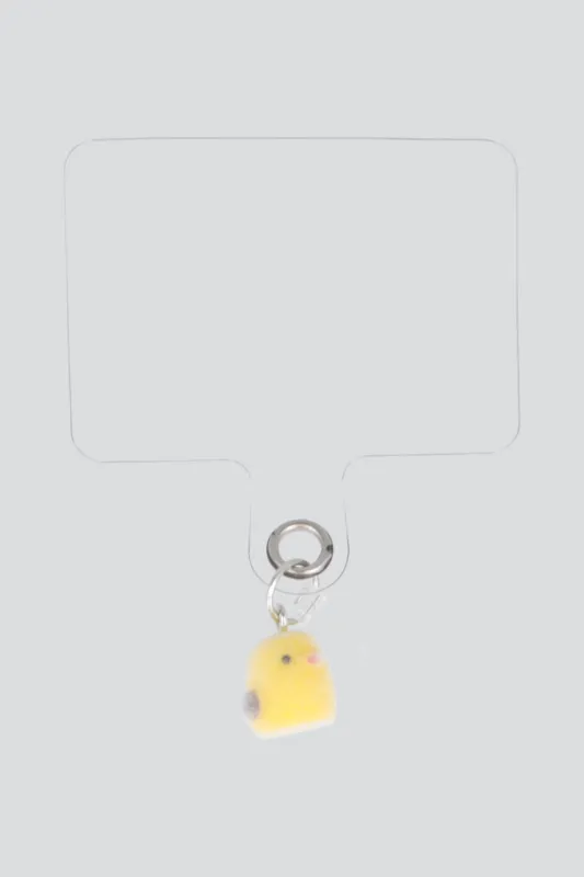 Cel charm mini patito lightning made by Shasa