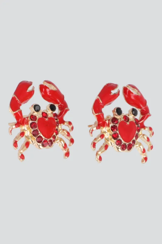 ARETES CANGREJITO CORAZON made by Shasa